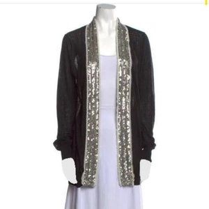 Tory Burch Quincy Sequin Cardigan - Xs
